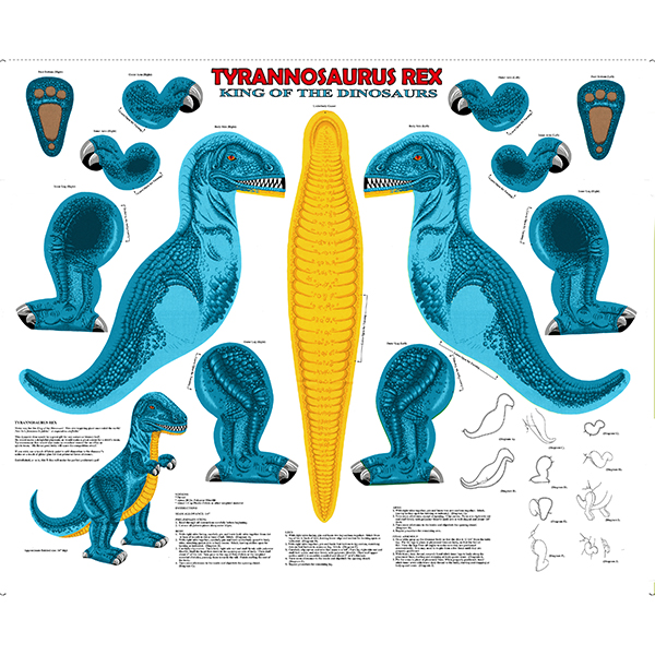 Group of Dinosaurs print by Adrian Chesterman